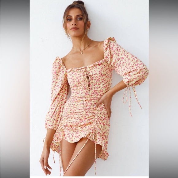 Hello Molly Floral Mini Dress - Picture 1 of 16